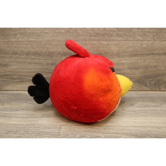 2010 Angry Birds Plush Red Bird Toy Stuffed Animal 8" No Sound - Picture 4 of 14